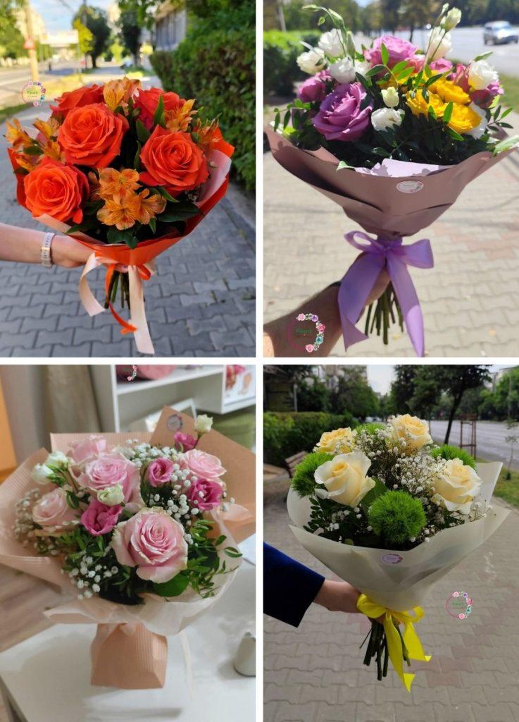 buchet zambet de zi cu zi fleurir